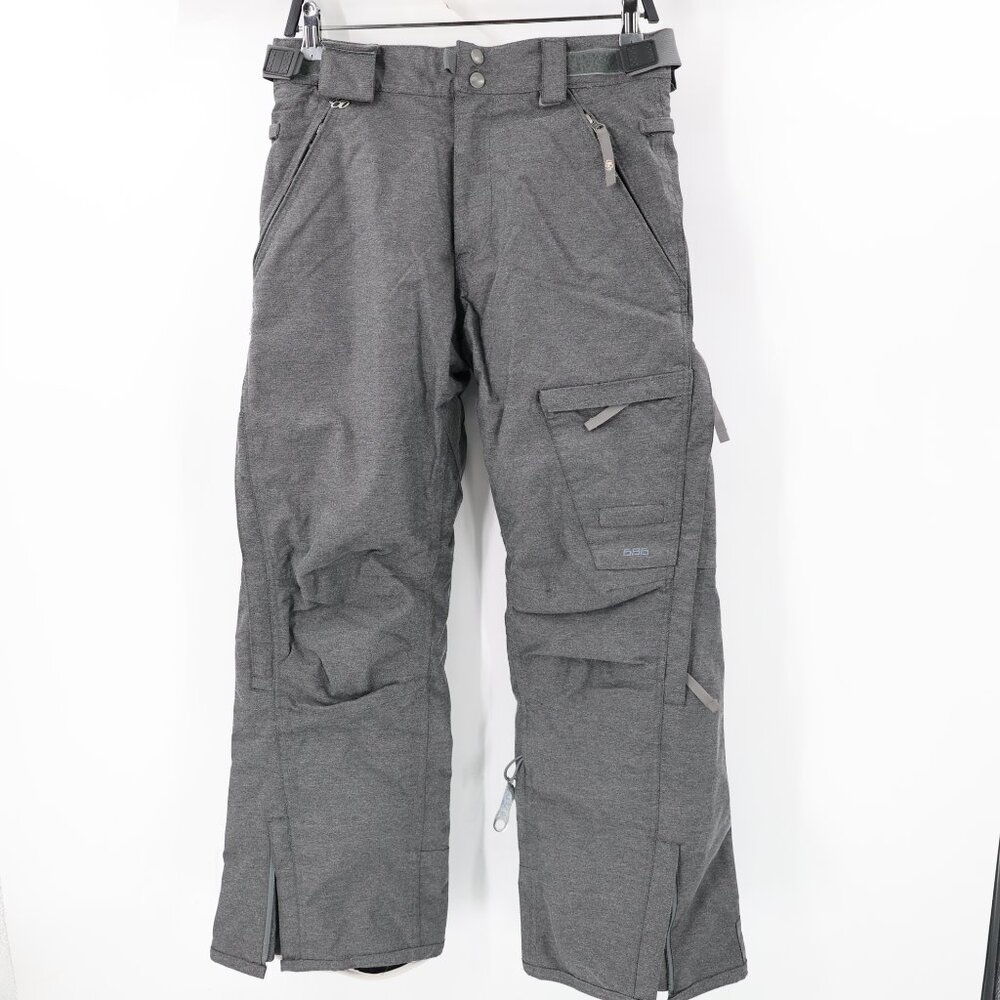 686 SMARTY 3-in-1 Snowboarding Pants womens XS L29 fleece Liner cargo vented